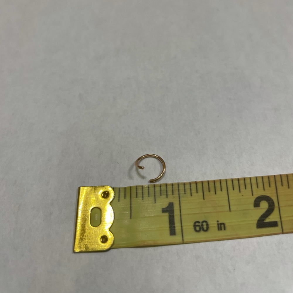 Gold Hoop - Picture 5 of 5